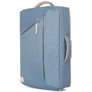 Moshi Venturo Backpack Ultra-Lightweight, An ergonomic, crossbody laptop backpack with cushioned compartments for a laptop (up to 15") and an iPad/tablet – Steel Blue product image