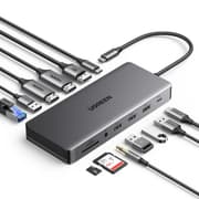 UGREEN 13 in 1 Laptop Docking Station 4K Triple Display USB C Dock Dual HDMI, DP, 10Gbps Data Port 100W PD Gigabit Ethernet, SD/TF Card Reader Compatible for Thinkpad, Zenbook and more product image