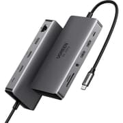 UGREEN 11 in 1 Laptop Docking Station USB C Dock Dual HDMI 4K@60Hz Single 8K@30Hz 10Gbps Data Port 100W PD Gigabit Ethernet, SD/TF Card Reader Compatible for Thinkpad, Zenbook and more product image