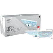 Asus XH01 ROG Herculx Graphics Card Holder Toolless Mount Zinc Alloy Structure Height Adjustable , White product image