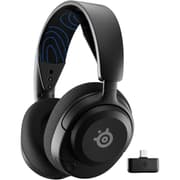 SteelSeries Arctis Nova 5P Wireless Multi-System Gaming Headset Neodymium Magnetic Drivers 100+ Audio Presets 60 HR Battery 2.4GHz or BT ClearCast Gen2.X Mic PS5, PS4, PC, Switch, Mobile , Black product image
