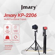 Jmary KP-2206 Camera and Mobile Tripod & Selfie Stick Extendable Cell Phone Tripod Stand With Mobile Holder product image