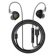 ACEFAST L11 USB-C HiFi Wired Earphones Detachable Cable with Microphone for Audio - Black product image