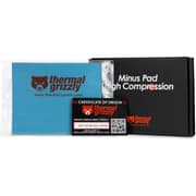 Thermal Grizzly Minus Pad High Compression - 120x100x2.0mm 2-Pack Thermal Interface Pad, Electrically Non-Conductive, High Thermal Conductivity & High Compressibility for SSDs, GPUs & Electronics product image