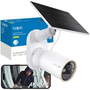 TP-Link Tapo C460 KIT 4K 8MP Battery Solar Security Camera Outdoor Wireless, CCTV, Ultra HD, No Monthly Fee, AI Detection, Two-way Talk, IP66, Starlight Colour Night Vision, Works with Alexa & Google product image