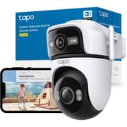 TP-Link Tapo C545D 2K 3MP Dual Lens Outdoor Camera,Security Camera with Smart Tracking,Smart AI Outdoor Camera,CCTV,Night Vision,IP66,2 Way Audio,No Hub,Alexa,Google Home,Flexible Storage,No Monthly fee product image