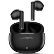 Lenovo E310 True Wireless Stereo Earbuds Bluetooth 5.3 ENC Noise-Cancelling Ear Buds with 13mm Speaker Type-C Charging 20h Battery Life for Music Calls Comfortable Fit Wireless Earbuds - Black product image