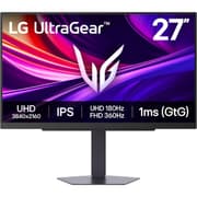 LG Ultragear G8 27G810A 27" IPS 4K UHD Dual Mode (4K 180Hz or FHD 360Hz) 1ms HDR400 130% sRGB HDMI 2.1 G-SYNC Compatible , Black product image