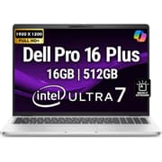 Dell Pro 16 Plus PB16250 (2025) AI Capable PC NEW Intel® Ultra 7 Gen II 266V vPro 8-Cores Elegant & Durable Aluminum Design w/ 3 Years Wrranty , Platinum Silver product image