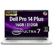 Dell Pro 14 Plus PB14250 (2026) AI Capable PC NEW Intel® Ultra 7 Gen II 266U vPro 8-Cores Elegant & Durable Aluminum Design w/ 3 Years Wrranty , Platinum Silver product image