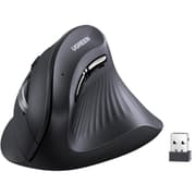 UGREEN Vertical Wireless (Bluetooth 5.0+2.4G) Ergonomic Mouse with 5 Buttons, 1000/1600/2000/4000 DPI, Prevention of Mouse Arm, Vertical Mouse Compatible with PC/Laptop/Tablet, Black product image