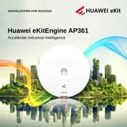 Huawei eKitEngine AP361 WIFI 6 AX1800 Ceiling Mount Dual-Band Dual Band 2.4GHz & 5GHz Access Point Built-in Smart Antennas product image