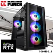 CC Power 5060TI-113 Gaming PC 5Gen AMD Ryzen 7 8-Cores w/ Nvidia RTX 5060TI 8GB DDR7 & Advance Air Cooler product image