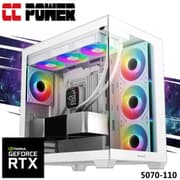 CC Power 5070-110 Gaming PC 14Gen Intel Core i7 K-Series 20-Cores w/ Nvidia RTX 5070 12GB DDR7 & Liquid Cooler product image