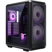 Cooler Master MasterFrame 500 Mesh ATX Mid-Tower PC Case – High Airflow Premium Aluminum Chassis, Powerful Dual 200mm Intake Fans, Freeform 2.0 Modular Frame, 360mm Radiator Support, USB-C, Black product image