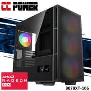 CC Power 9070XT-106 Gaming PC NEW Intel Core Ultra 7 K-Series 20-Cores w/ AMD Radeon RX 9070 XT 16GB GDDR6 & Liquid Cooler product image