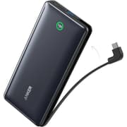 Anker Nano Power Bank 20000mAh, 30W Fast Charging, Built-In USB-C Cable, Smart Display, PPS Fast Charging for iPhone 15, Samsung S23 Ultra, Compact & Portable Charger - Black product image