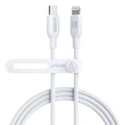 Anker 542 USB-C To Lightning Cable Bio-Based, 20,000-bend Lifespan, Up To 30W Fast Charging, For iPhone, iPad And more, 1.8M, White product image