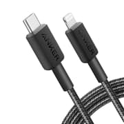 Anker 322 USB-C to Apple iPhone Lightning 1.8m MFI Licensed Charger/Data Cable - Black product image