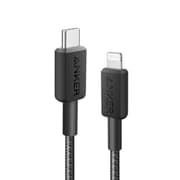 Anker 322 USB-C Lightning Cable [ 90CM MFi Certified] Powerline II for iPhone 15, 15 Pro 14 Pro Max 14, 13 X XS XR 8 Plus, AirPods Pro, Black product image