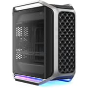 Cooler Master Cosmos Alpha Full Tower PC Case Free Form 2.0 Rotatable Layout,400mm GPUs 420mm Radiator Curved Aluminum Frame, Tempered Glass, Dual 200mm Fans, E-ATX Support, USB-C 20Gbps product image