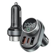 Proove Sound Link FM Transmitter + Car Charger 30W Fast Charging (PD+QC3.0) Type-C+USB - Black product image
