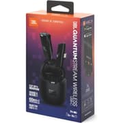 JBL Quantum Stream Wireless USB-C - Wearable Wireless Streaming Microphone for Crystal Clear Recordings, 24 Hours of Recording time, Plus Speed Charge, Included Windscreen for Noise Reduction - Black product image
