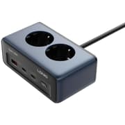 LDNIO SE3 EU Power Strip with 4 AC Sockets & 3 USB Ports Modern Desktop Socket Extension with Switch, 10A Rated Current, CE/GS/RoHS Certified product image