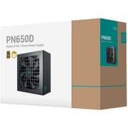 Deepcool Gamer Storm PN650D 650W 80+ Gold ATX 3.1 + PCI-E 5.1 Active PFC + Full Bridge SRC LLC + DC to DC, Hydro Bearing, 120mm Fan Size, Black product image