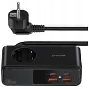 Power Strip Proove Homester Pro 65W (3AC + 2 Type-C + 2 USB) Extension Strip 1 AC Outlets EU Power Socket 1.5M - Black product image