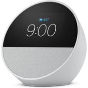 Amazon Echo Spot (2024 release) Smart Alarm Clock With Vibrant Sound + Alexa, White product image