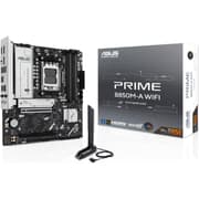 ASUS PRIME B850M-A WIFI mATX AMD Motherboard, AMD B850 Chipset, 4x DDR5 DIMM Slots, 256GB Max Memory, Supports 3 x M.2 Slots & 4 x SATA 6Gb/s Ports, Wi-Fi 6E & BT 5.3 product image