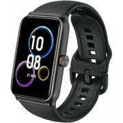HONOR CHOICE Band Smartwatch, 1.64 " 326 PPI AMOLED Display, 110mm-180mm Adjustable Strap, Bluetooth 5.3, 5ATM Waterproof, Silicone Strap, Black product image