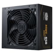 Cooler Master MWE 650W 80+ Bronze ATX 3.1 Non-Modular Power Supply Quiet HDB Fan , Embossed Cable , Black product image
