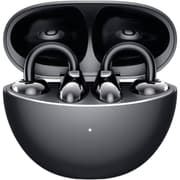 HONOR Choice Open Clip Earbud, Dual-Magnet Driver Unit, Low Latency Mode, Voice Assistant, Tap Control, Bluetooth 5.3, IP54 Water And Dust Resistant, 36 Hours Battery Life, Black product image