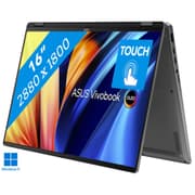 ASUS Vivobook 16 Flip (2025) TP3607SH AI-Powered NEW Intel Core Ultra 7 Gen II 256V 8-Cores Ultimate Flexibility w/ NVIDIA RTX 5050 8GB DDR7 & OLED 3K 120Hz Touch Screen product image