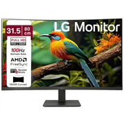 LG 32MR50C 32" 1500R Curved Full HD , 100Hz Refresh Rate, 5ms (GtG) Response Time, AMD FreeSync Technology, 16.7m Color Display, Black product image