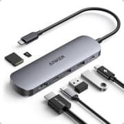 Anker USB C Hub, 7in1 Multi-Port USB Adapter for Laptop/Mac, 4K@60Hz USB C to HDMI Splitter, 85W Max PD, 2 USB 3.0 & 1 USBC Data Ports, SD/TF Card Reader, for Type C Devices (Charger Not Included) product image