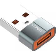 LDNIO LC150 USB-C Female to USB Male Adapter, Mini Size, Suitable for Multiple Device, Aluminum Material - Gray product image