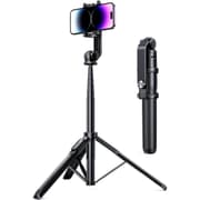 UGREEN Tripod Stand Filming Selfie Stick Bluetooth Remote 63”/1.6m Tall Phone Holder Portable 360° Rotating Mount Compatible with iPhone 16 Pro Max 15 Plus 14 13 12,Galaxy S24 Ultra A15,Camera product image