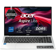 Acer Aspire Lite AL15-72P (2025) 13th Gen Intel Core i7 13620H 10-Cores High-Performance Processor w/ DDR5 Memory & IPS Full HD Display - Silver product image