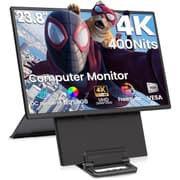 V2COM D1 UHD 23.8-Inch IPS 4K Ultra-Slim Portable Monitor Large Screen with 120% sRGB & Speakers , FreeSync, USB-C HDMI, for Laptop, MacBook, Xbox, PS5 product image