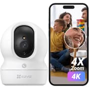 EZVIZ CP1 Pro 4K Indoor Security Camera, WiFi Camera, Baby Monitor 5GHz 2.4GHz, 360° Pan Tilt, Smart Colour Night Vision, Auto Tracking, Two Way Audio, Pre-set Points Patrol Mode, Alexa Compatible product image