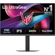 LG UltraGear 27G440A Gaming Monitor, 27" IPS Display, FHD Resolution, 240Hz Refresh Rate, 1ms (GtG @ Faster) Response Time, AMD FreeSync Premium & NVIDIA G-Sync Technology, Black product image
