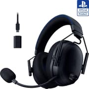 Razer BlackShark V3 Pro Wireless ANC Gaming Headset for PS5: Full Band Mic - 50mm Drivers - 2.4 GHz, Bluetooth, 3.5mm - Works with PC, Mac, Nintendo Switch, Smartphone - Long Battery Life - Black product image
