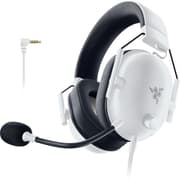 Razer BlackShark V2 X Gaming Headset: Special Edition - 50mm Drivers - Cardioid Mic - Comfortable Noise Isolating Earcups - for PC, Mac, PS5, Xbox One, Nintendo Switch via 3.5mm Audio Jack - White product image