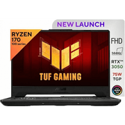 ASUS TUF Gaming A15 (2025) FA506NCQ NEW AMD Ryzen™ 7 170 8-Cores w/ Nvidia RTX 3050 4GB & IPS 144Hz Display - Graphite Black product image