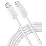Anker 322 USB-C to USB-C Cable Fast Charging & Data Transfer 0.9m 60W - White product image