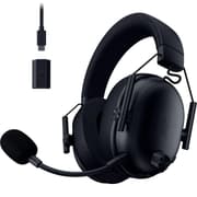 Razer BlackShark V3 Wireless Gaming Headset for PC: 50mm Drivers - Super Wideband Mic - 2.4 GHz, Bluetooth, USB, Works with Mac, PS5, Nintendo Switch, Smartphone - 70 Hr Battery - Black product image