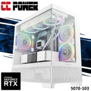 CC Power 5070-103 Gaming PC NEW Intel Core Ultra 5 K-Series 14-Cores w/ Nvidia RTX 5070 12GB DDR7 & Liquid Cooler product image